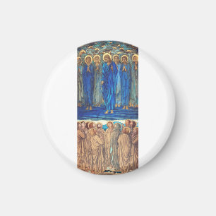 Ascension of Christ by Edward Burne Jones Magnet