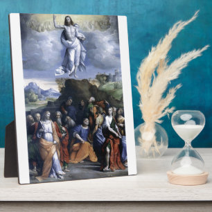 Ascension of Christ by Garofalo 1520.jpg Plaque