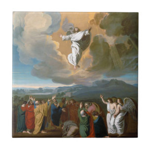 Ascension Of Jesus Christ Ceramic Tile