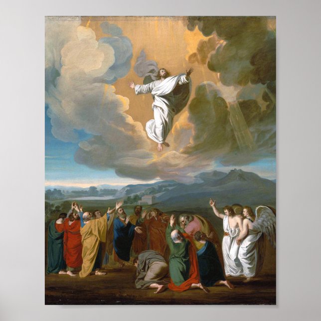Ascension Of Jesus Christ Poster (Front)