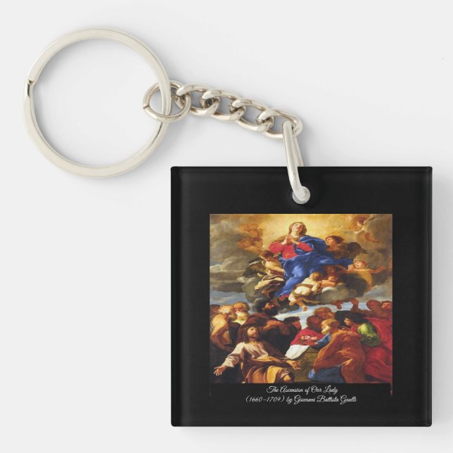 Ascension of Our Lady Key Ring (Front)
