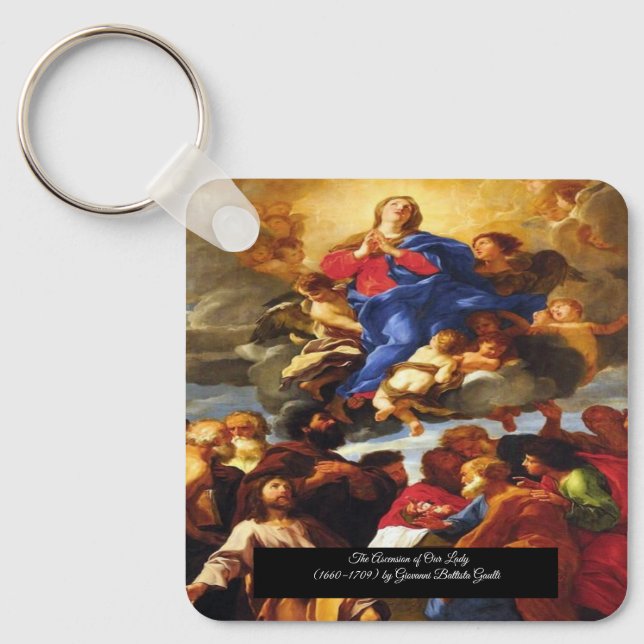 Ascension of Our Lady Key Ring (Front)