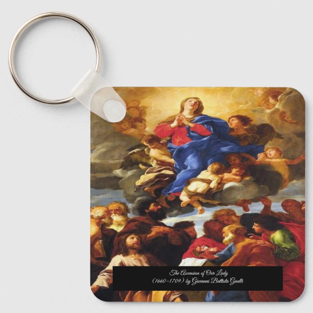 Ascension of Our Lady Key Ring (Front)