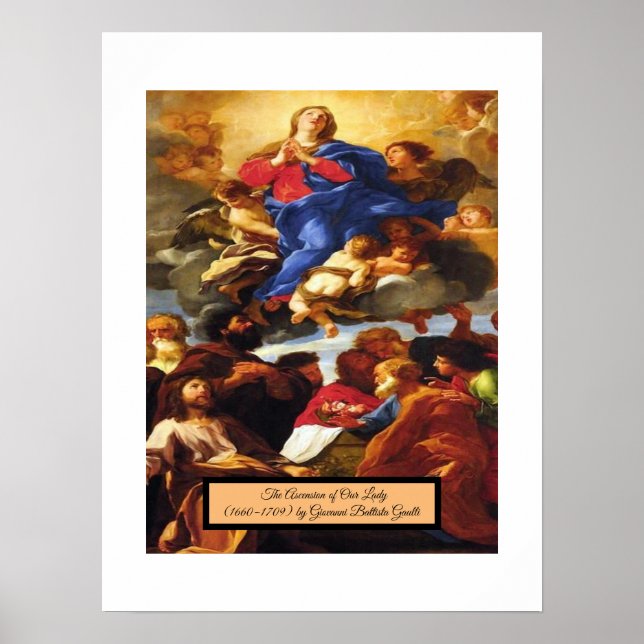 Ascension of Our Lady Poster (Front)