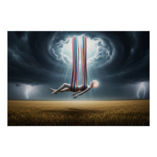 Ascension of the Mind Through the Storm Poster