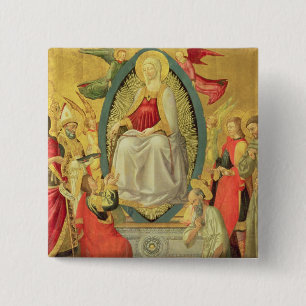 Ascension of the Virgin, 1465 15 Cm Square Badge