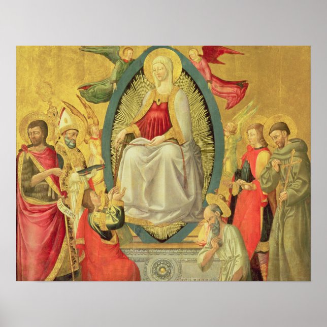 Ascension of the Virgin, 1465 Poster (Front)