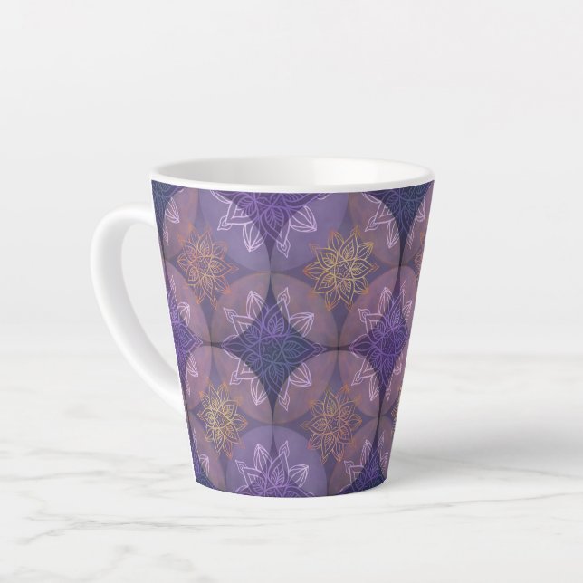 "Ascension Sacrament"  Latte Mug (Left Angle)