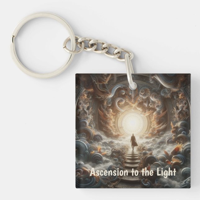Ascension to the Light Key Ring (Front)