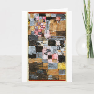 Ascent of a Town   Paul Klee   Card