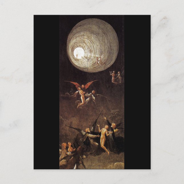 Ascent of the Blessed, by Hieronymus Bosch Postcard (Front)
