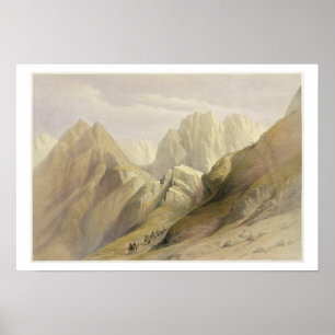 Ascent of the Lower Range of Sinai, February 18th Poster