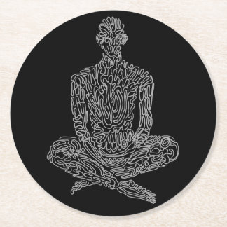 Ascetic Coaster (black w/ grey)