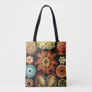 Ascidiae, Seescheiden Marine Life by Ernst Haeckel Tote Bag