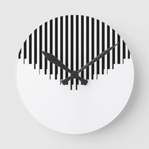 ASCII Art Round Clock