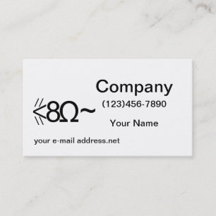 ASCII Mouse Business Card
