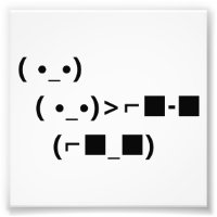 ASCII Unicode Sunglasses Deal With It