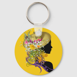 ascot hat.png key ring