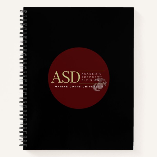 ASD Spiral Notebook (Front)