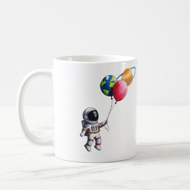 Asdtronaut Coffee Mug (Left)