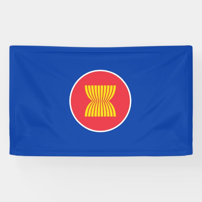 Asean flag Banner (Horizontal)