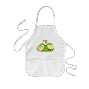 Aseel Wheaten Chicks Kids Apron