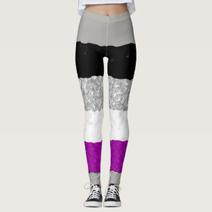 Asexual/Ace Pride Flag Leggings