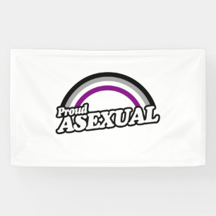 Asexual and Proud Banner