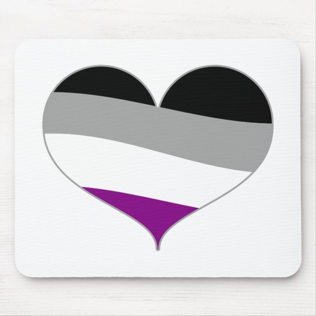Asexual Apart Of Lgbt Pride Stroke Mouse Pad (Front)