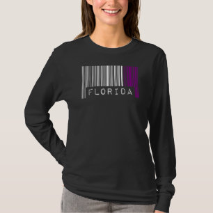 Asexual Barcode Pride Florida Cute Ace Aesthetic L T-Shirt