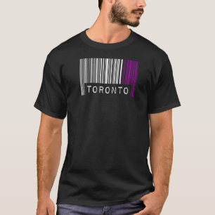 Asexual Barcode Pride Toronto Canada Cute Ace Aest T-Shirt