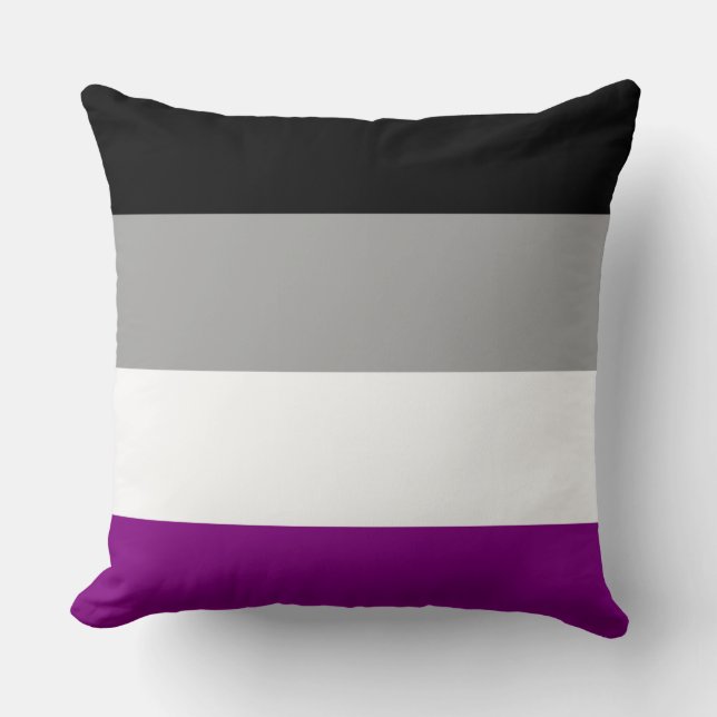 Asexual Flag Cushion (Front)