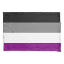 Asexual Flag Pillowcase