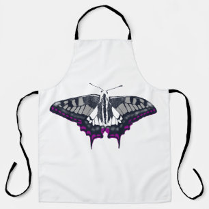 Asexual Flag Swallowtail Butterfly Apron