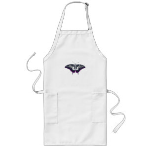 Asexual Flag Swallowtail Butterfly Long Apron
