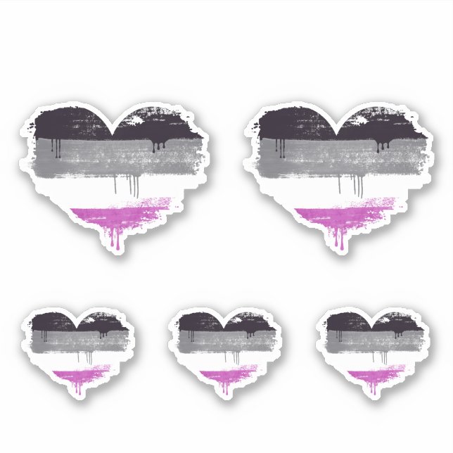ASEXUAL HEART - ASEXUAL LOVE (Front)