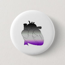 Asexual Pride Anatomical Heart