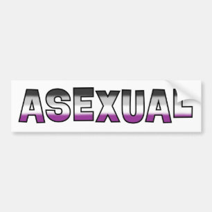 Asexual Pride Bumper Sticker