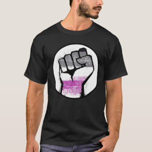 Asexual Pride Fist T-Shirt