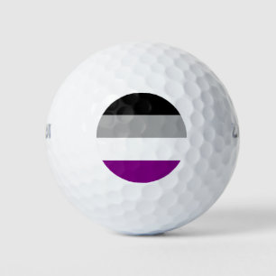 Asexual Pride Flag (Ace) (Asexuality) Golf Balls