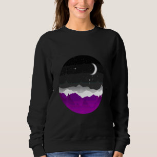 Asexual Pride Flag Ace Demisexual Greysexual Ident Sweatshirt