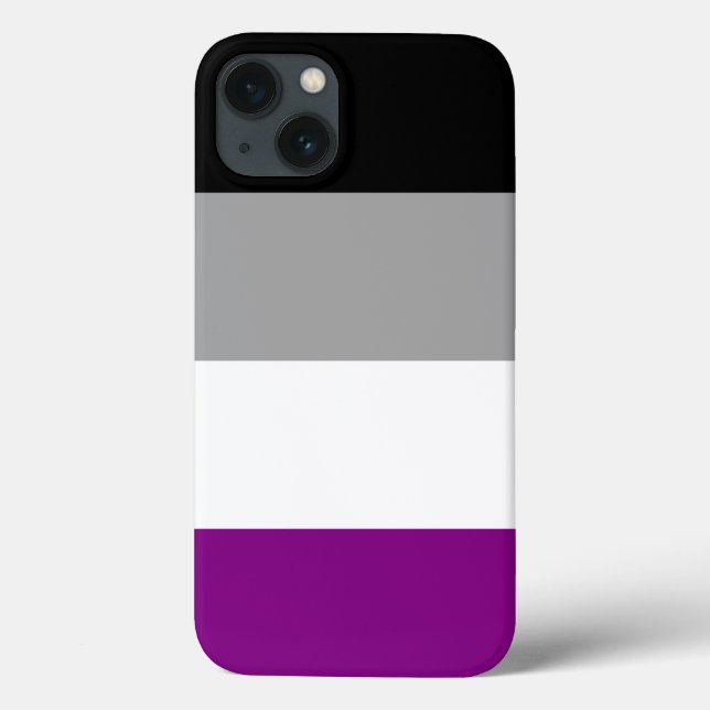 Asexual Pride Flag Case-Mate iPhone Case (Back)