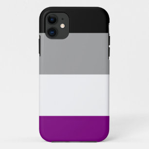 Asexual Pride Flag iPhone 11 Case