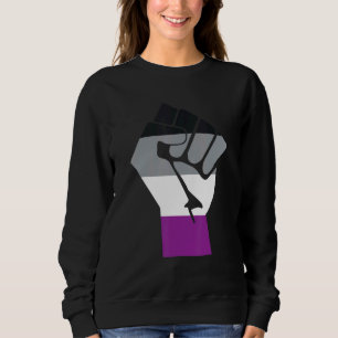 Asexual Pride Flag Equality Asexual Sweatshirt