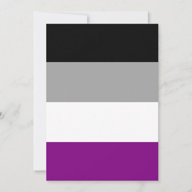 Asexual Pride Flag LGBTQ (Front)