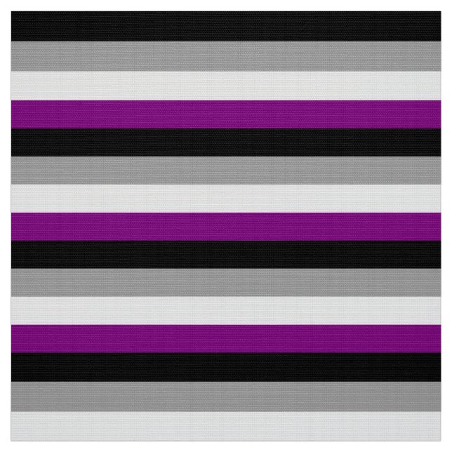 Asexual Pride Flag LGBTQ Fabric (Swatch)