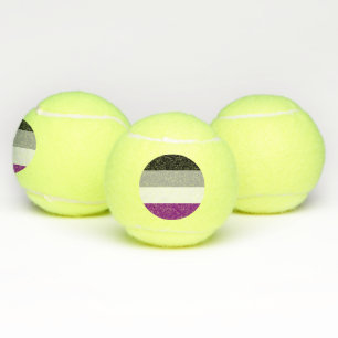 Asexual Pride Flag LGBTQ Tennis Balls