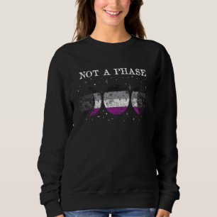 Asexual Pride Flag Not A Phase Sweatshirt