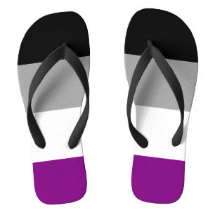 Asexual Pride Flag Thongs