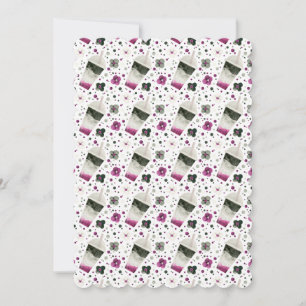 Asexual Pride Flat Greeting Card